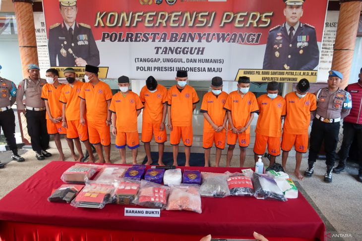 Polresta Banyuwangi ungkap kasus 4,4 kilogram sabu