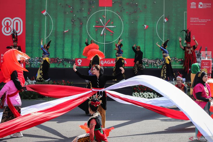 Upacara Kemerdekaan di PTFI Gresik