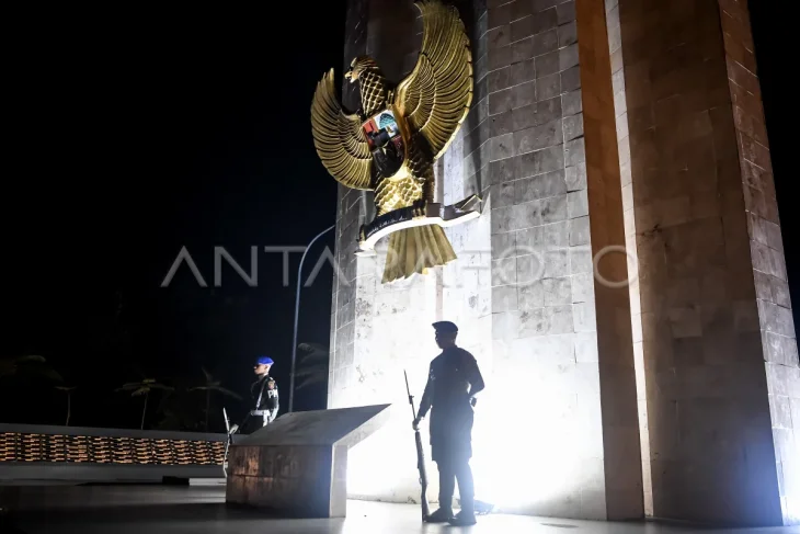 Apel kehormatan dan renungan suci di Samarinda