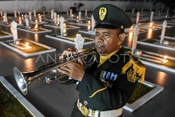 Apel kehormatan dan renungan suci di Samarinda