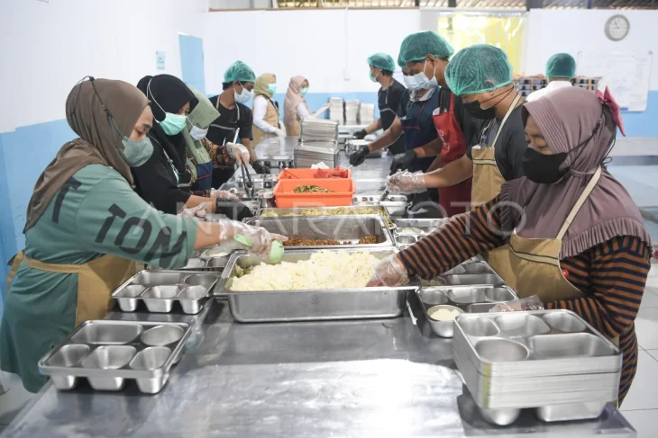 Perkembangan jumlah SPPG hingga Agustus 2025