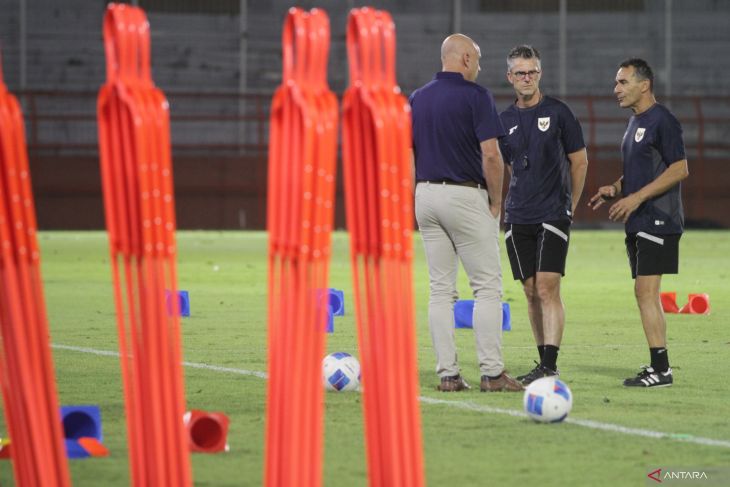 Latihan Timnas Indonesia U-23