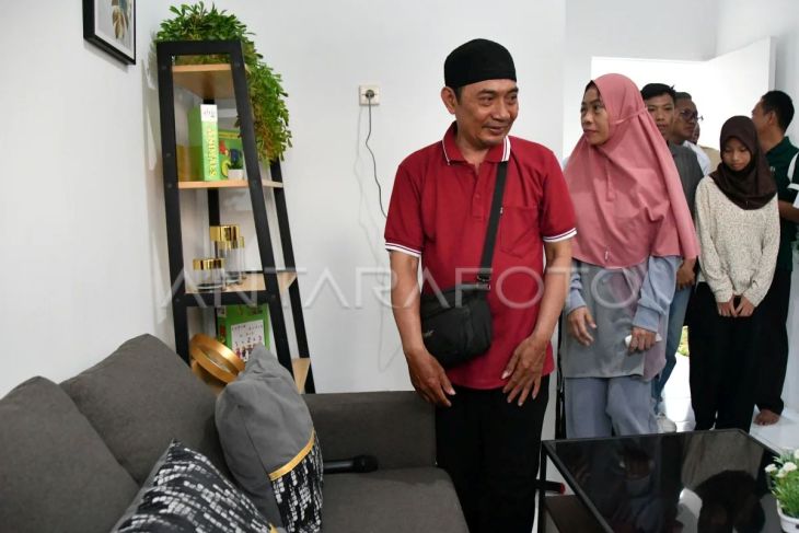 Rumah subsidi untuk keluarga almarhum Affan Kurniawan