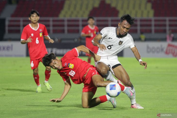 Timnas U-23 Indonesia lawan Laos berakhir imbang