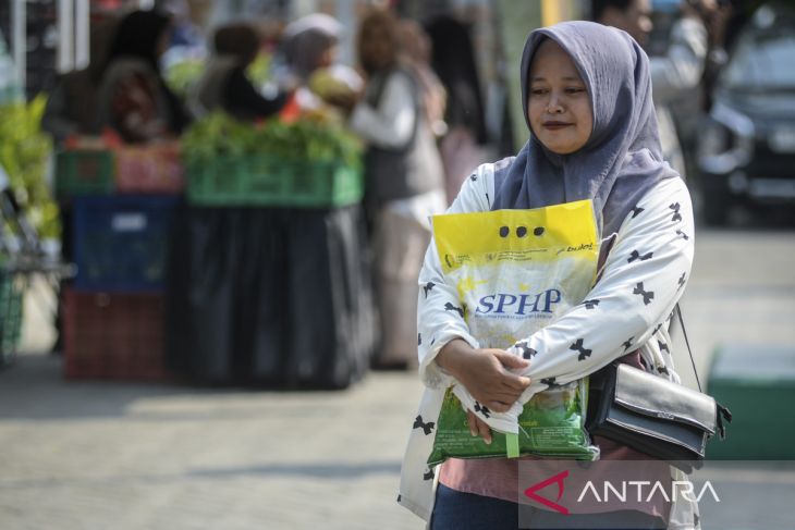 Realisasi penyaluran beras SPHP melalui GPM