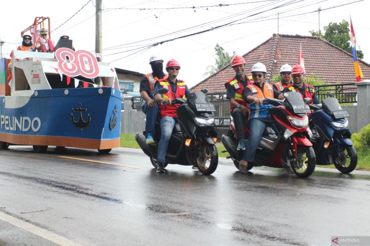 Pelindo Pangkalabalam ikut meriahkan karnaval kendaraan hias