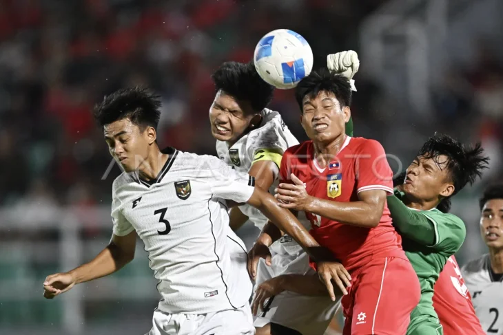 Timnas U-23 Indonesia lawan Laos berakhir imbang