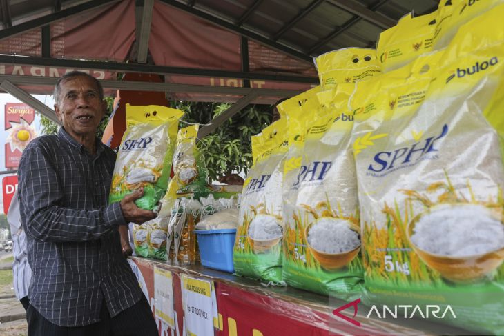 Realisasi penyaluran beras program SPHP