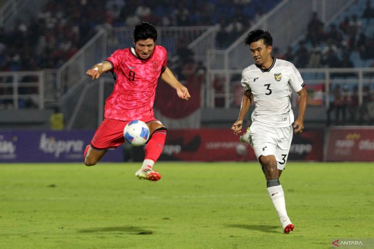 Timnas Indonesia U-23 dikalahkan Korea Selatan
