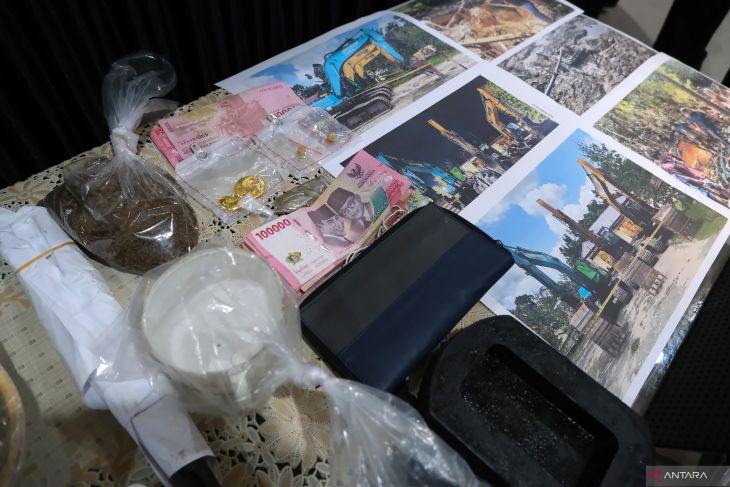 Polda Kalbar rilis hasil Operasi PETI