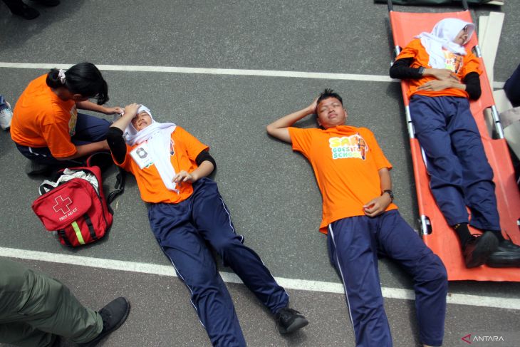 Simulasi penanganan bencana gempa megathrust