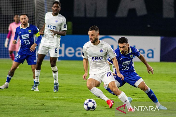 Persib imbang melawan Lion City Sailors