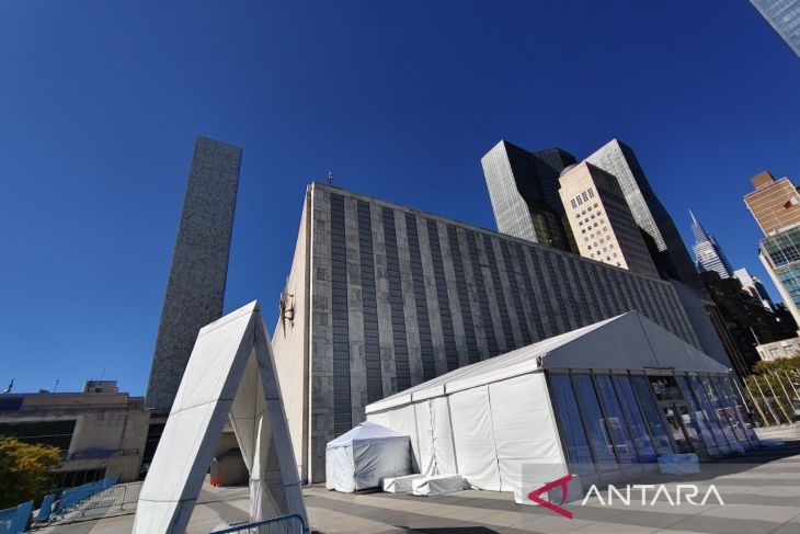 Mengintip ruang Sidang Majelis Umum PBB, panggung pidato Prabowo