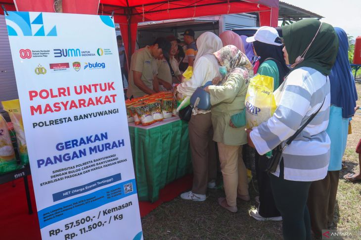 Gerakan Pangan Murah di Banyuwangi