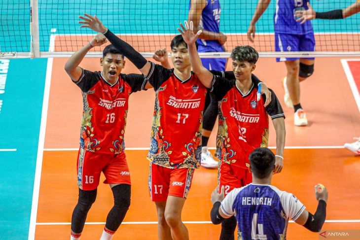 Surabaya Samator kalahkan TNI AU Electric