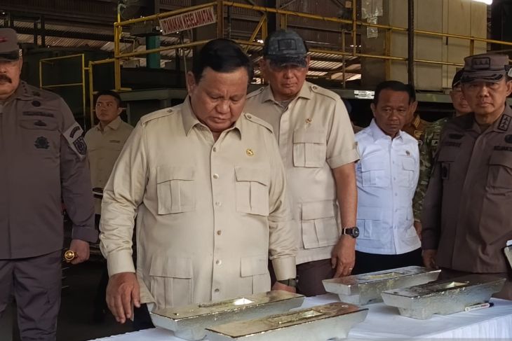 Presiden Prabowo hadiri penyerahan aset barang rampasan negara di Babel
