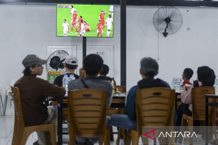 Nobar Timnas Indonesia lawan Arab Saudi di Tangerang