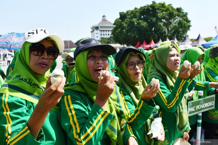 Peringatan Hari Telur Sedunia di Ponorogo
