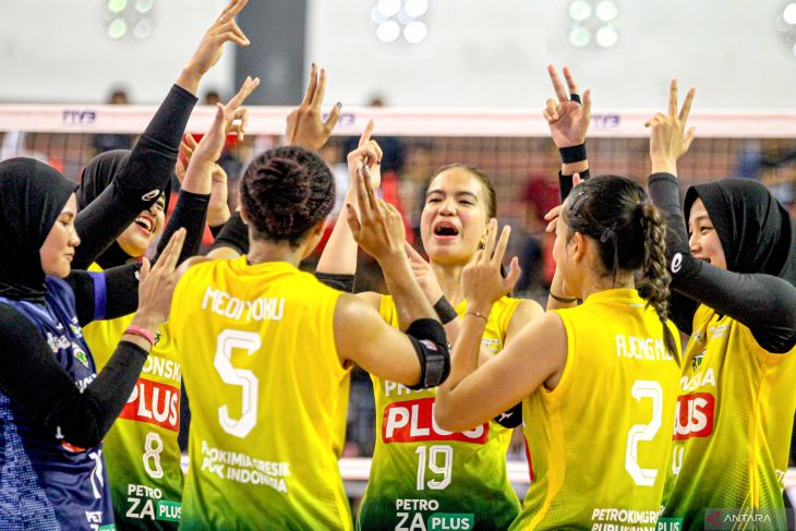 Petrokimia Gresik Pupuk Indonesia kalahkan Surabaya Bank Jatim