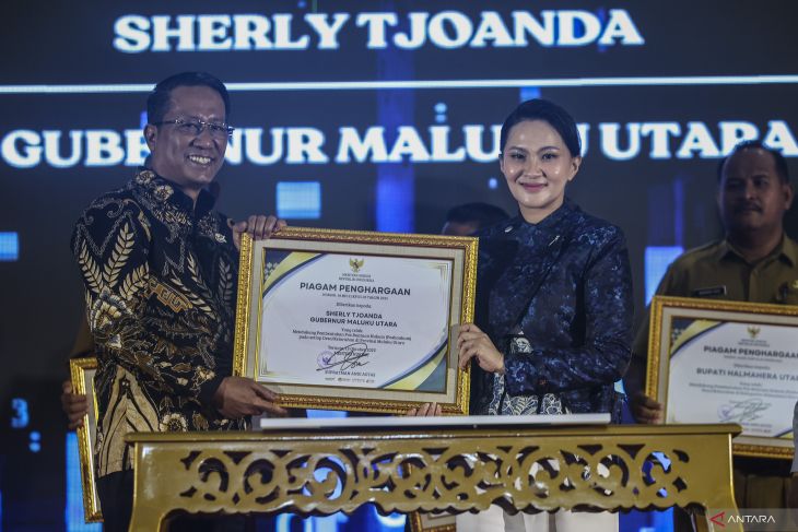 Peresmian pos bantuan hukum Desa dan Kelurahan di Ternate