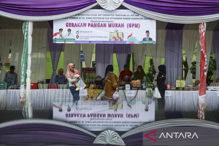 Gerakan pangan murah di Tangerang