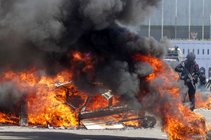 Simulasi Sispamkota di Sidoarjo