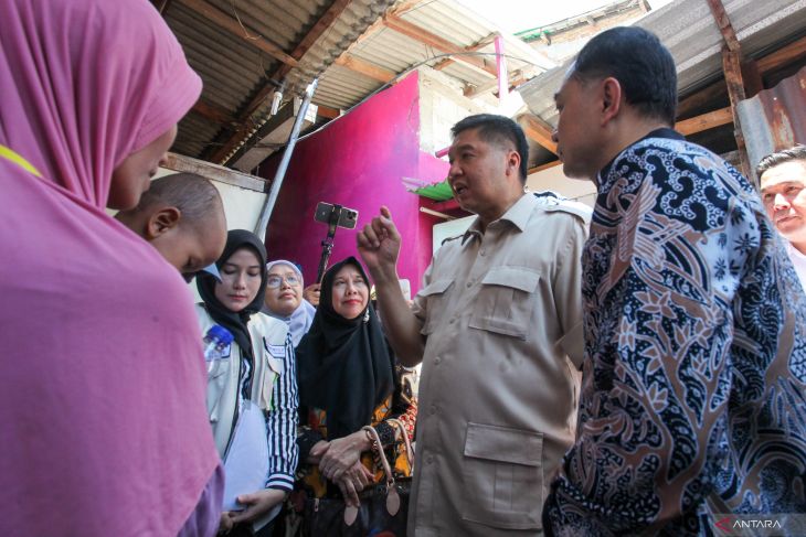 Kunjungan kerja Menteri Perumahan dan Kawasan Permukiman di Surabaya