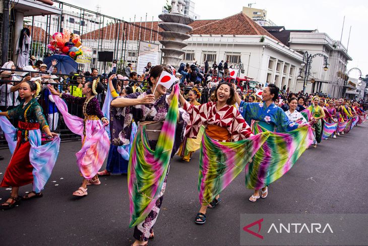 Karnaval Asia Afrika Festival 2025 di Bandung