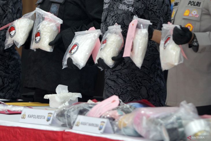 Ungkap kasus narkotika di Sidoarjo