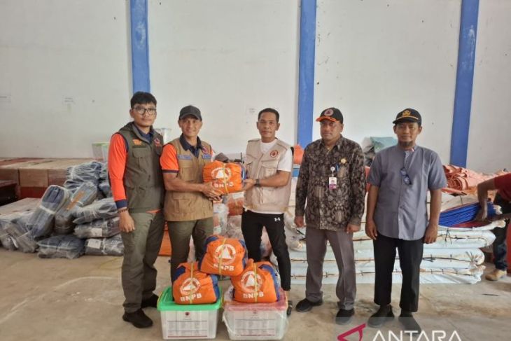 BNPB salurkan paket logistik pascabanjir untuk Aceh Jaya