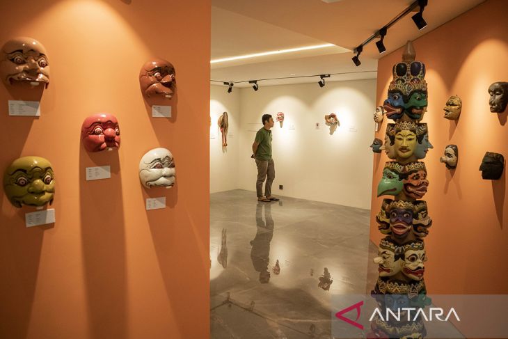 Pameran Topeng Nusantara di Kabupaten Bandung Barat
