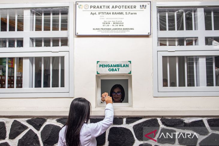 Peresmian klinik di Lapas Perempuan Bandung