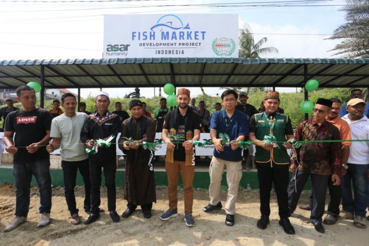 ASAR Humanity bangun pasar ikan untuk warga Aceh Utara