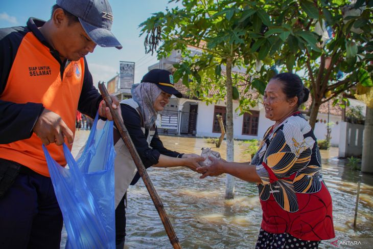 Penanganan dan bantuan untuk korban banjir di Lumajang