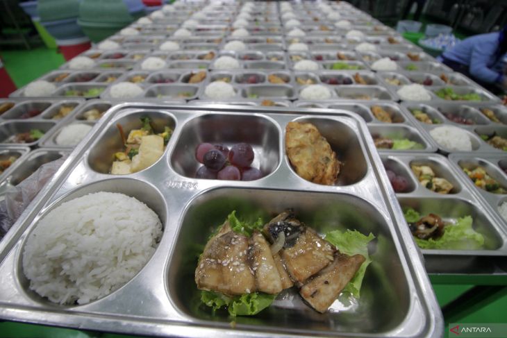 Menu unggulan Satuan Pelayanan Pemenuhan Gizi Polresta Sidoarjo