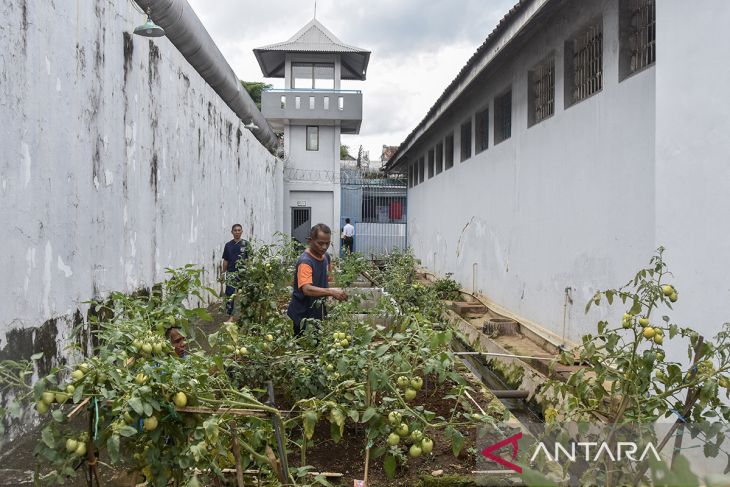 Kemandirian pangan warga binaan di Lapas Ciamis