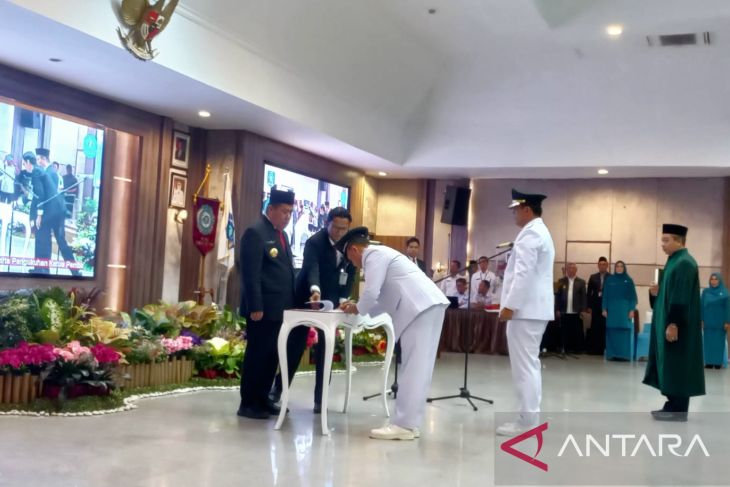 Pelantikan Bupati dan Wakil Bupati Bangka