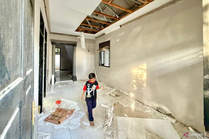 15 Rumah warga di Aceh Barat rusak akibat ledakan tabung oksigen