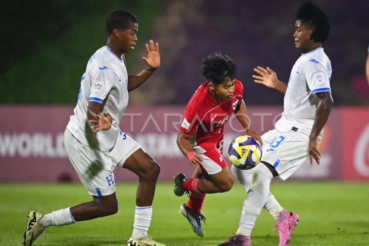 Foto: Piala Dunia U-17 Timnas Indonesia vs Honduras