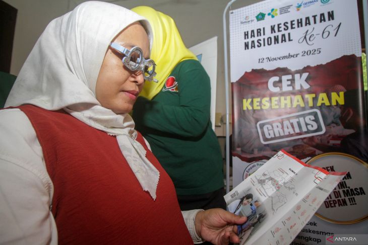 Cek kesehatan gratis di Sidoarjo