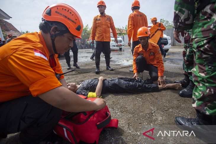 Simulasi tanggap bencana hidrometeorologi