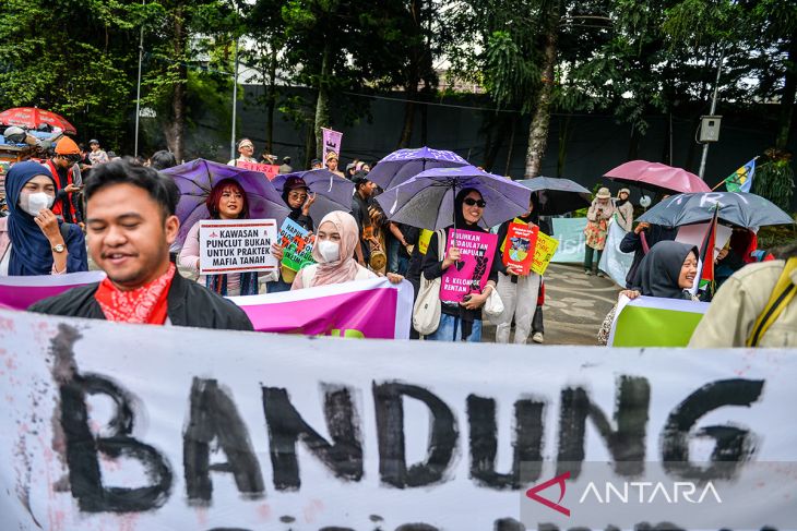 Aksi krisis iklim di Bandung