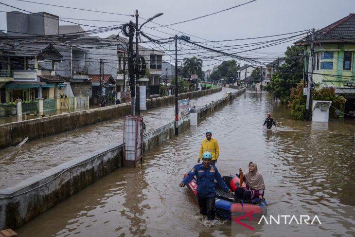 Banjir di Tangerang Selatan