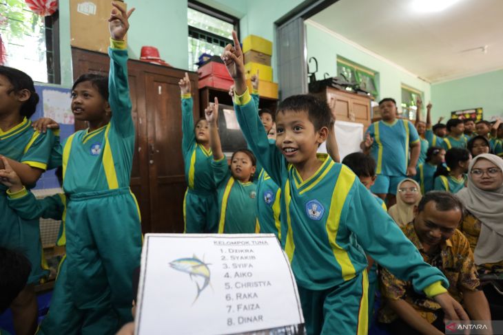 Kampanye gemar makan ikan di sekolah