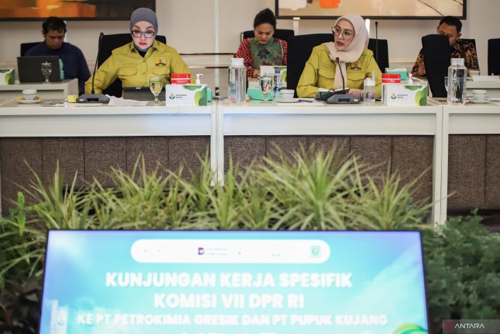 Komisi VII DPR tinjau stok pupuk di Gresik