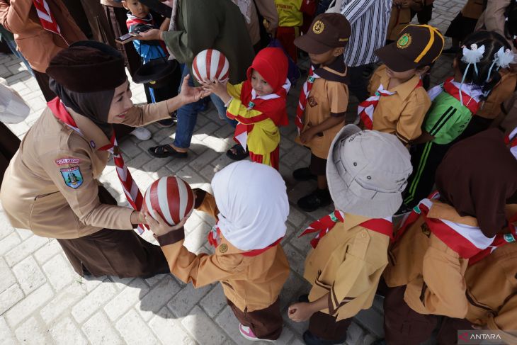 Jambore PAUD Prasiaga di Kota Kediri