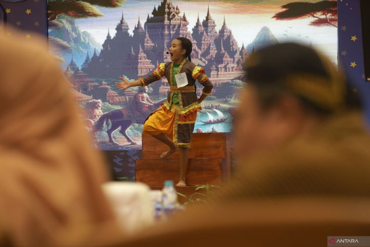 Dorong minat baca melalui lomba bertutur