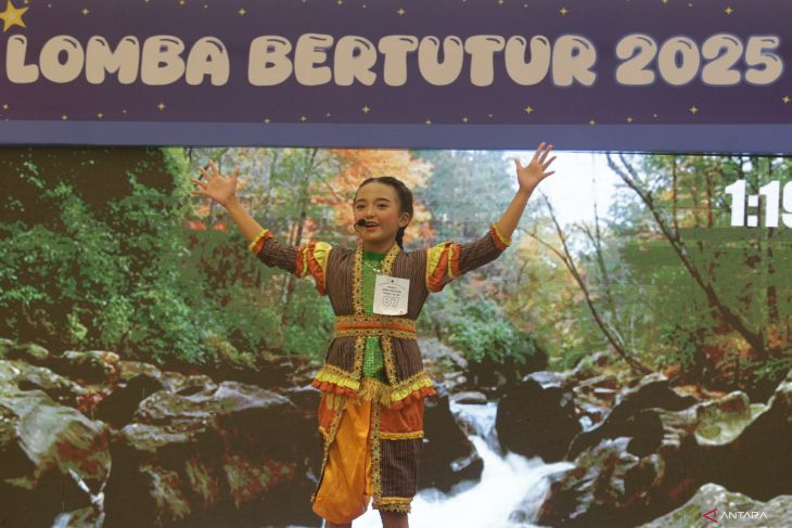 Dorong minat baca melalui lomba bertutur
