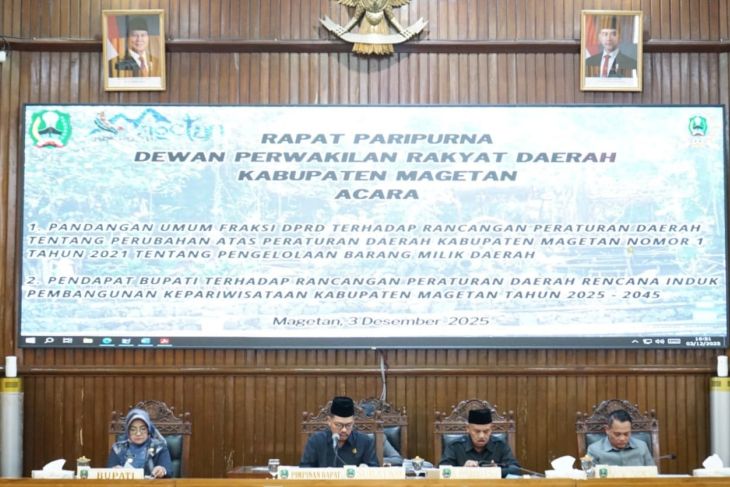 Pemkab-DPRD Magetan bahas Raperda Rencana Induk Pariwisata Daerah