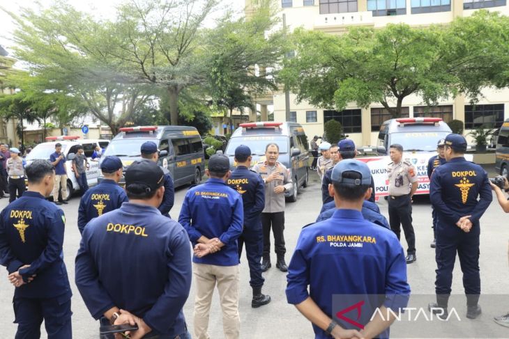 Tim Biddokkes Polda Jambi bantu penanganan korban banjir Aceh